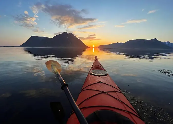 Semesterbostad Lyngvaer Fjord - Jacuzzi & Sauna - No 43