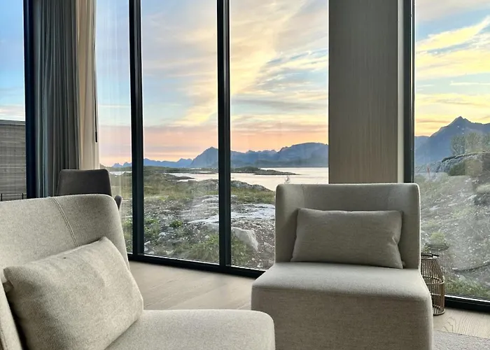 Lyngvaer Fjord - Jacuzzi & Sauna - No 43 Semesterbostad Kleppstad