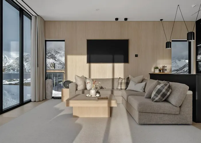 Lyngvaer Fjord - Jacuzzi & Sauna - No 43 Semesterbostad Kleppstad